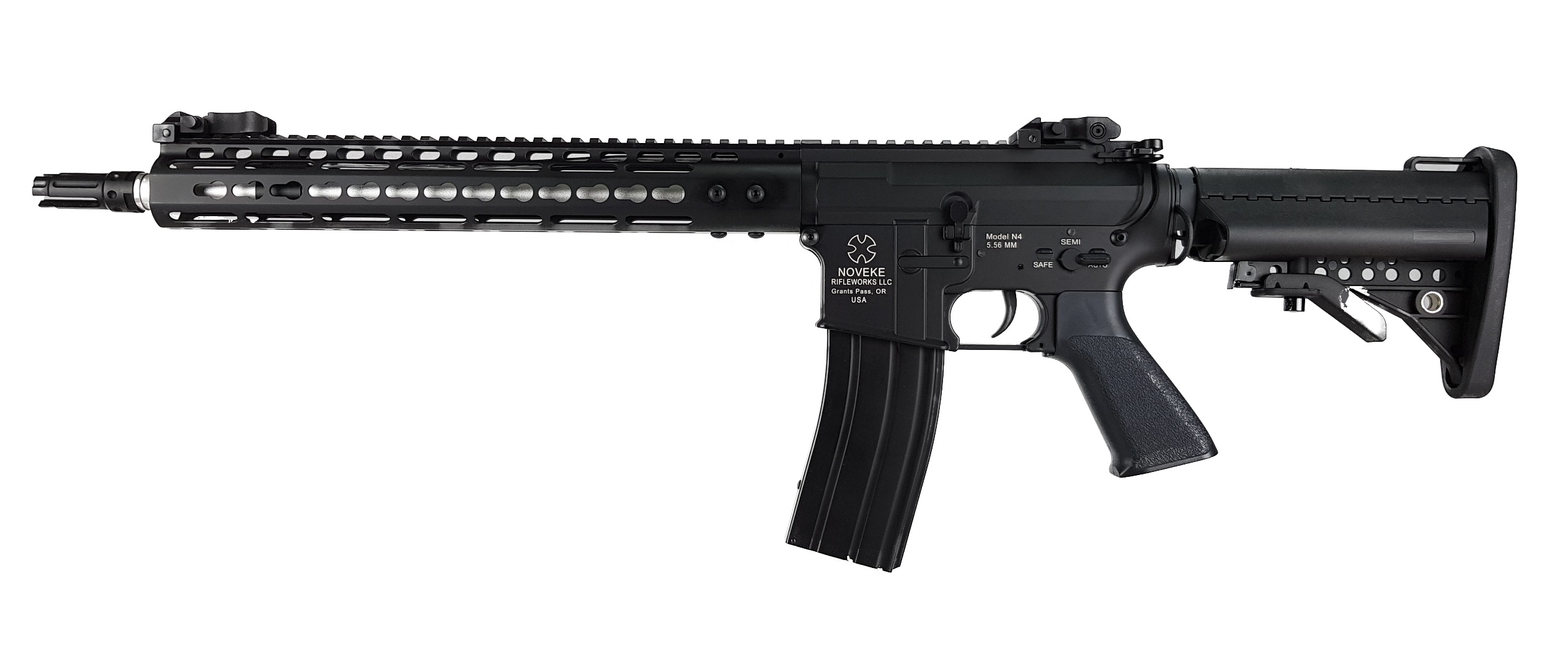 ec-807.jpg M4 NOVESKE KEYMOD 13.5" - Quick Change Spring System, FULL METAL - Image 1