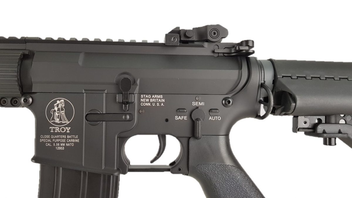 M4 TROY 9" - Quick Change Spring System, FULL METAL - Image 4