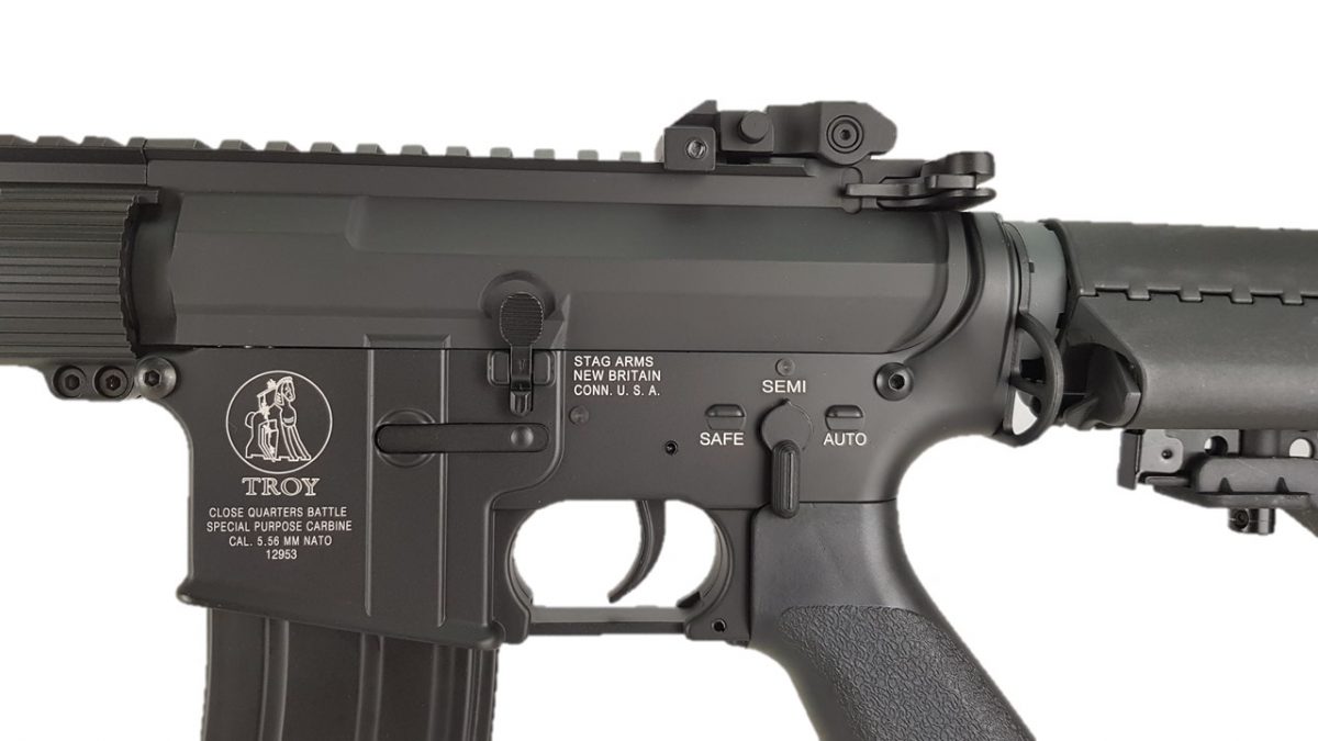 M4 TROY 12" - Quick Change Spring System, FULL METAL - Image 5