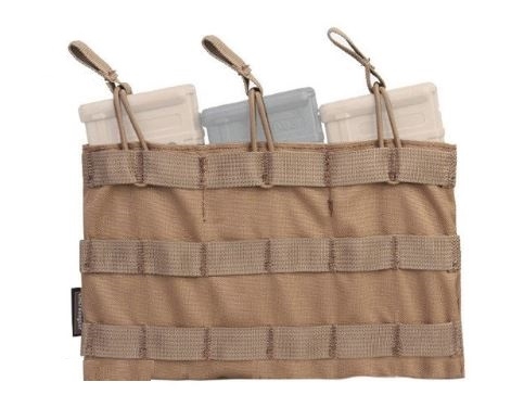 em6356cb.jpg 5.56 Triple Open Top Magazine Pouch - CB - Image 1