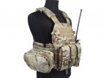 LBT6094A style Plate Carrier w 3 pouches - MC - Image 5
