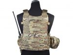 LBT6094A style Plate Carrier w 3 pouches - MC - Image 3