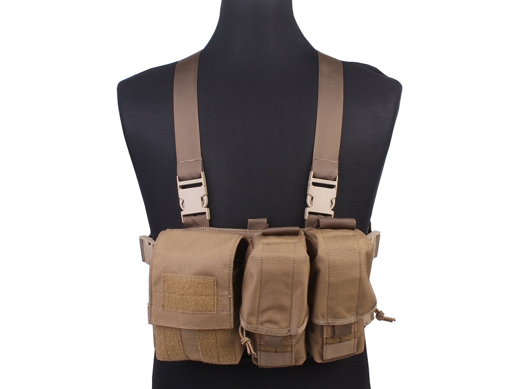 Light Weight SIMPLM Tactics Chest Rig - CB