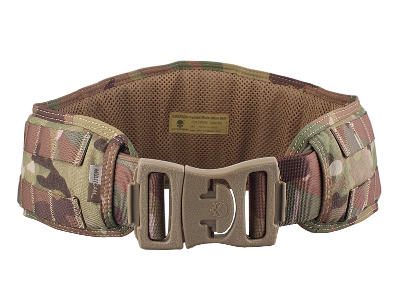 Padded Molle Waist Battle Belt - MC