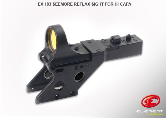 SeeMore  Reflax Sight For Hi-Capa BK