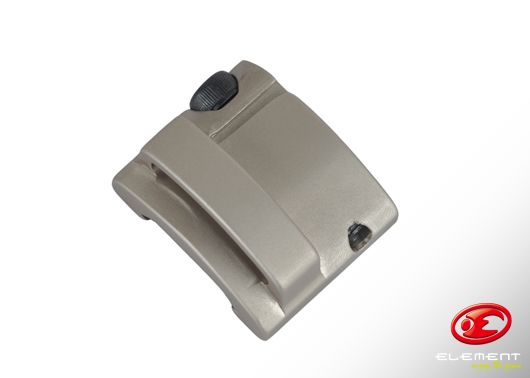 Gear Sector Rail Mount 1 inch Loop  TAN