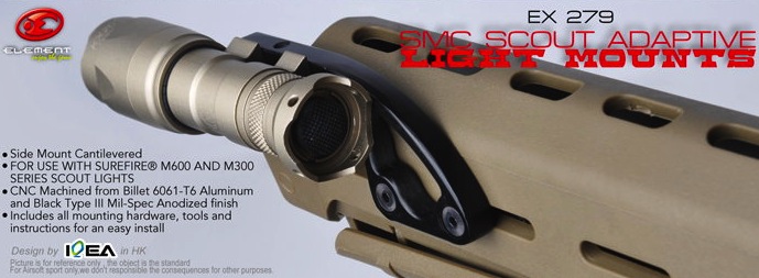 SMC Scout Adaptive Light Mounts