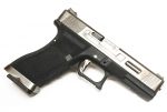 WE Force G18C GBB BK (Silver Slide and Silver Barrel) - Image 4