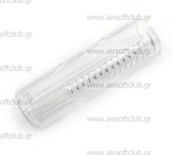 Polycarbonate Piston with Steel Rack