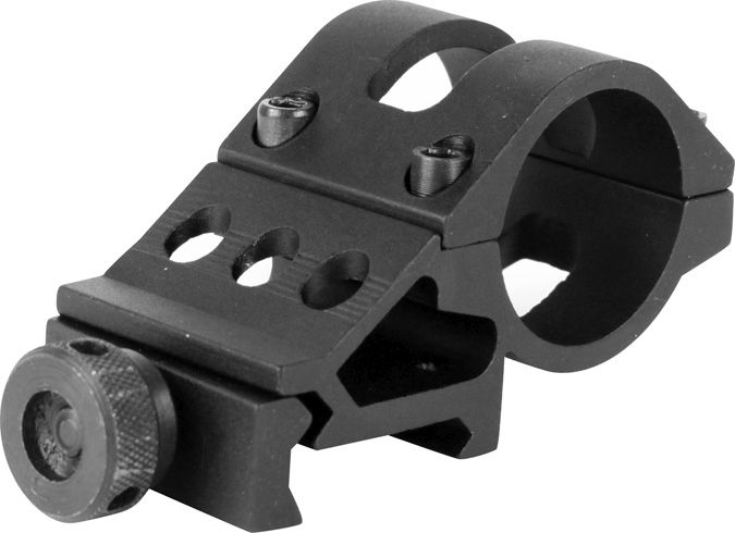 Offset Flashlight Rail Mount 20mm rail