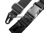 Nylon Lanyard 3 Point CQB QD AEG Sling Black