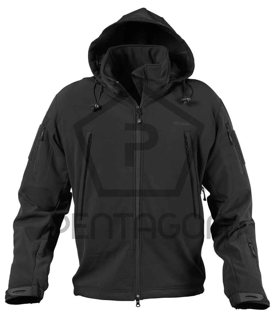 Softshell Tactical Jacket Artaxes Level IV (Black)