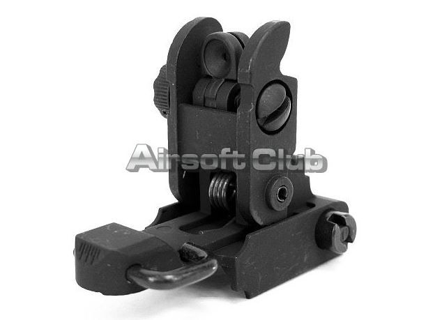 Tactical M4 Flip Up Rear Sight