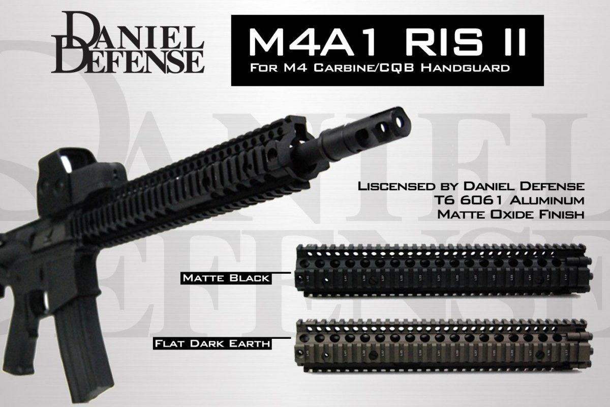 Daniel Defense Licensed M4A1 12 inch Handguard rail RIS