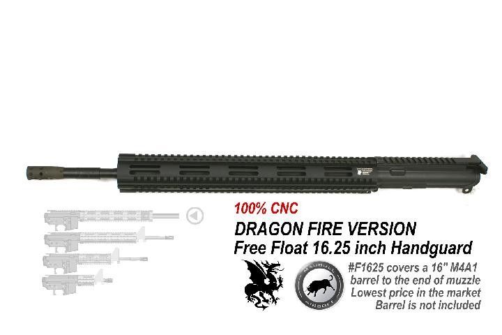 Dragon Fire 100% CNC HandGuard Rail 16.25 inch
