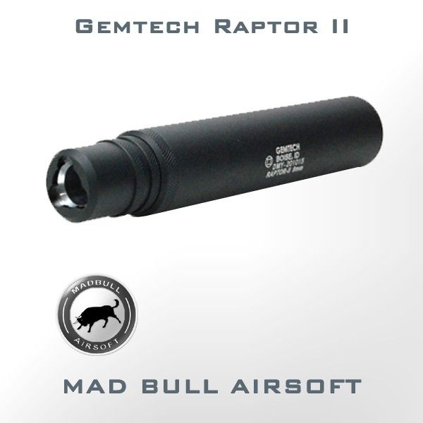 Gemtech Raptor-II Silencer for MP5