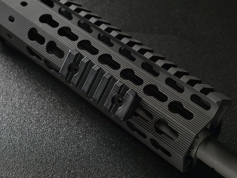 2pcs Polymer 5 Slot KeyMod Short Rail Section