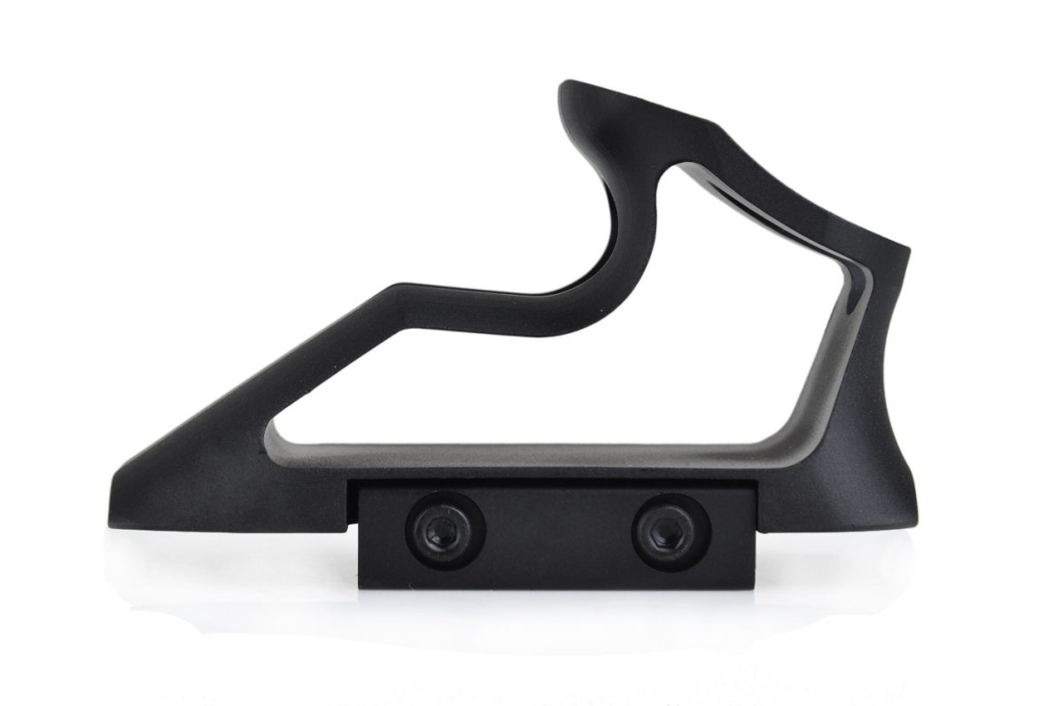 CNC Picatinny System Short Angled Grip - BK - Image 4