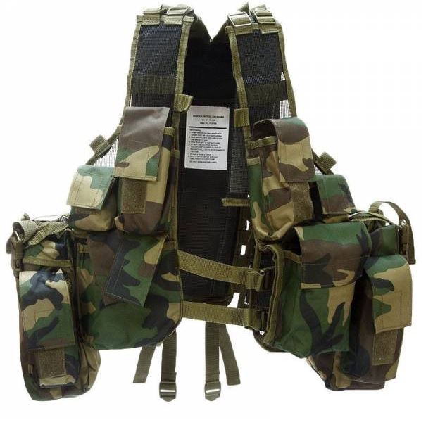 SOUTH AFRICAN ASSAULT VEST WOODLAND Airsoft Club