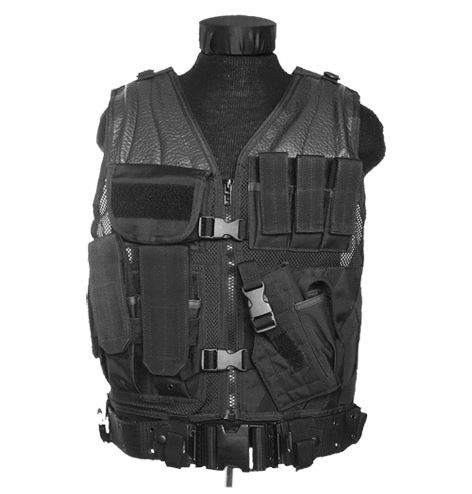 USMC TACTICAL VEST BLACK
