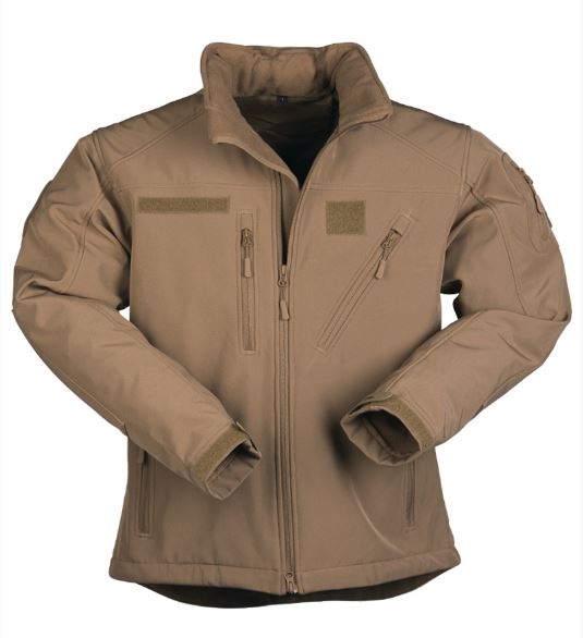 SOFTSHELL JACKET SCU14  COYOTE 