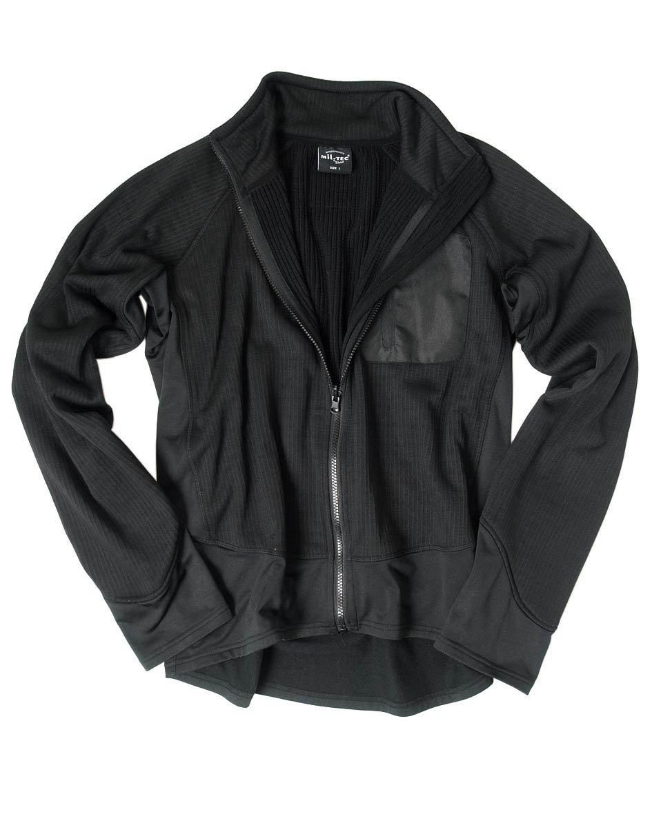 TACTICAL SHIRT THERMOFLEECE BLACK