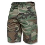 US PREWASHED RIPSTOP BERMUDA SHORTS WOODLAND