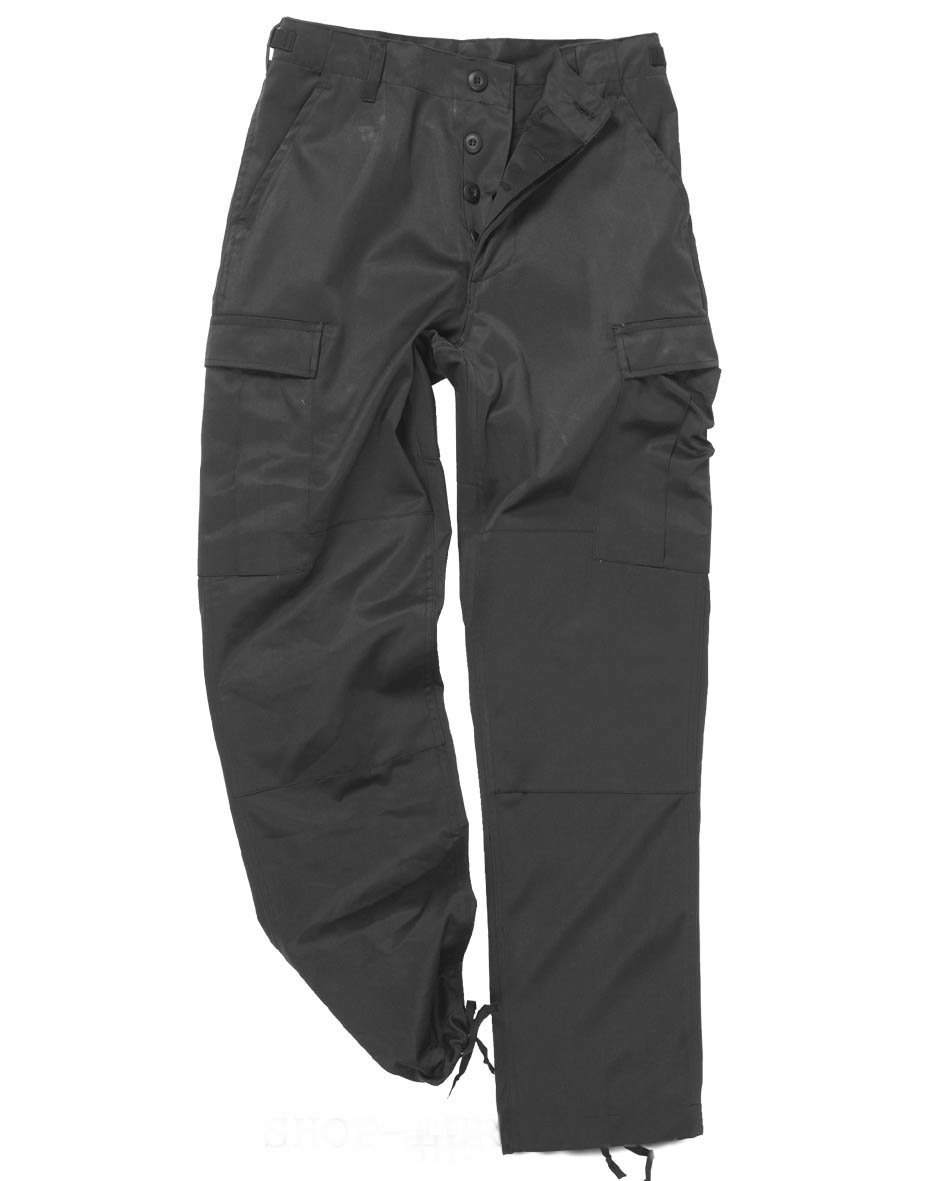 BDU COMBAT TROUSERS BLACK