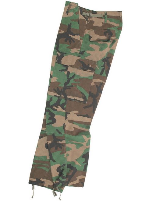 US RIPSTOP BDU FIELD PANTS - WOODLAND