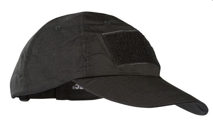 TACTICAL BASEBALL CAP BLACK