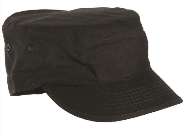 US BDU R/S FIELD CAP BLACK