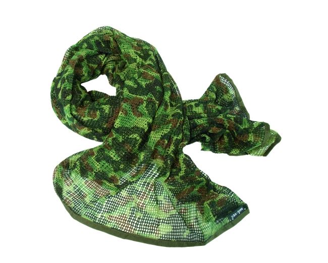 NET SCARF FLECKTARN