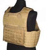  LASER CUT CARRIER VEST COYOTE - Image 2