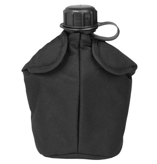CANTEEN POUCH US STYLE BLACK