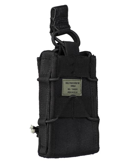 OPEN TOP MAGAZINE POUCH SINGLE BLACK