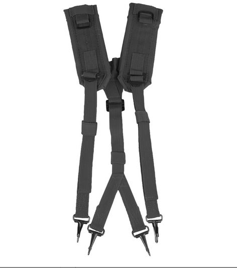 US LC2 SUSPENDERS BLACK