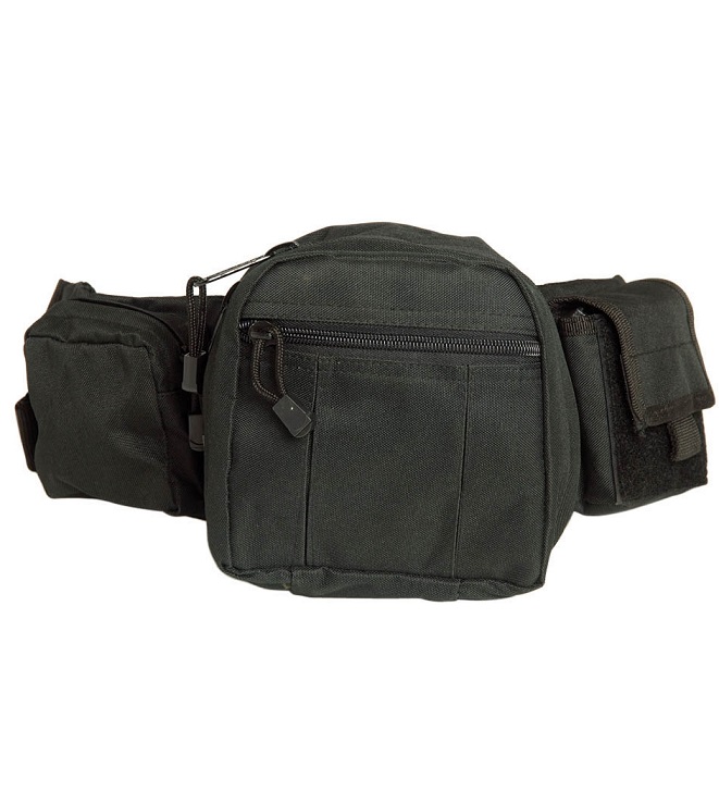 TACTICAL FANNY PACK BLACK Airsoft Club
