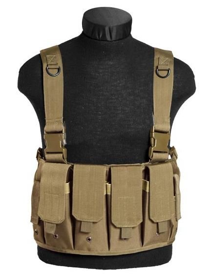 MAGAZINE CARRIER CHEST RIG COYOTE