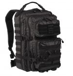 TACTICAL BLACK BACKPACK US ASSAULT LARGE