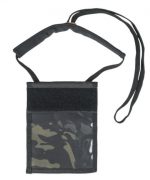 MULTICAM BLACK NECK WALLET	