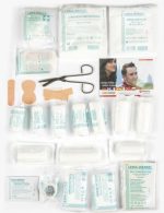 FIRST AID SET LEINA PRO.43 PIECES LARGE PACK COYOTE - Image 2