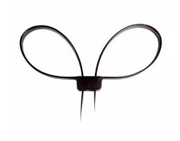 PLASTIC HANDCUFF BLACK