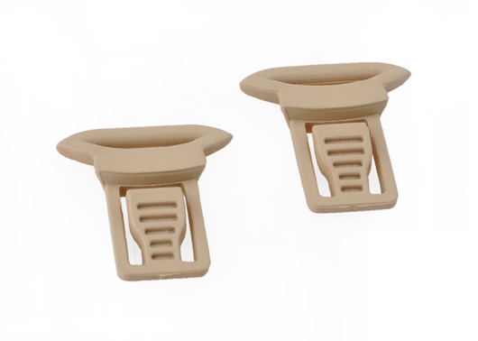 Goggle Swivel Clips-Desert Goggle Swivel Clips-Desert