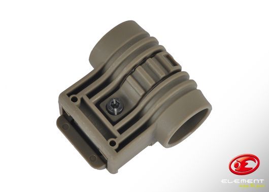 TDI STYLE TACTICAL LIGHT MOUNT FOR RAIL (TAN)