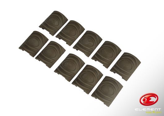 TDI Rail Cover Short 10pcs (TAN)