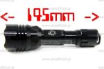 High Reflection Tactical Flashlight Size:L