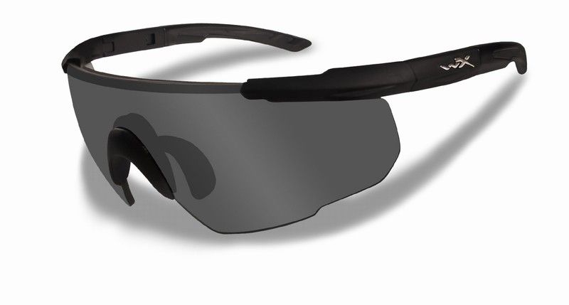 SABER AD Smoke/Matte Black Frame w/Bag