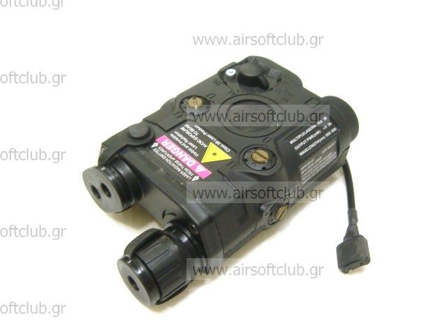 PEQ-15 Battery Box with Green Laser (black)