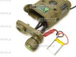 PEQ-15 Battery Box with Green Laser (tan)