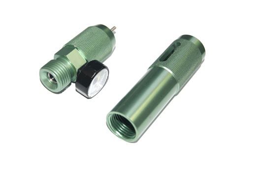 Gas charger with PSI Gauge